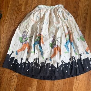 RARE FASHION HISTORY SKIRT